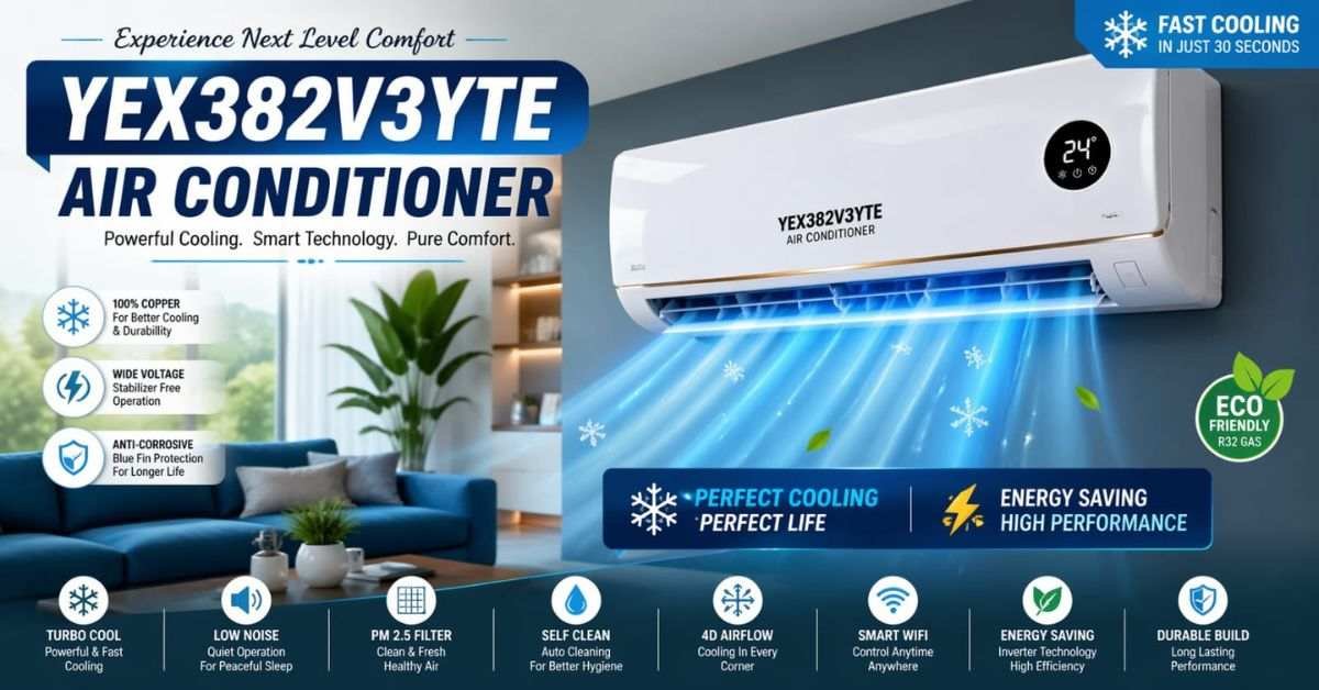 YEX382V3YTE Air Conditioner Review & Features
